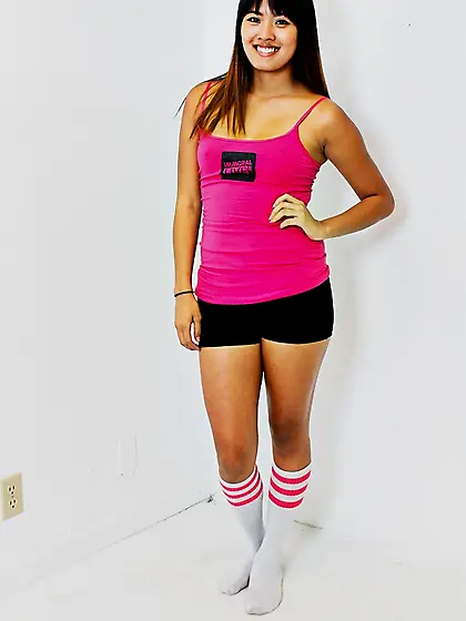 Asian babe fresh workout