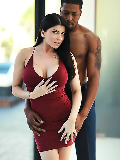 Exotic milf interracial