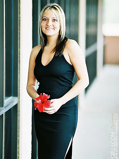 Exciting pale skinned doll Nicole Parks in black suit unveils th