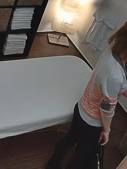 Skinny cutie enjoying vaginal
