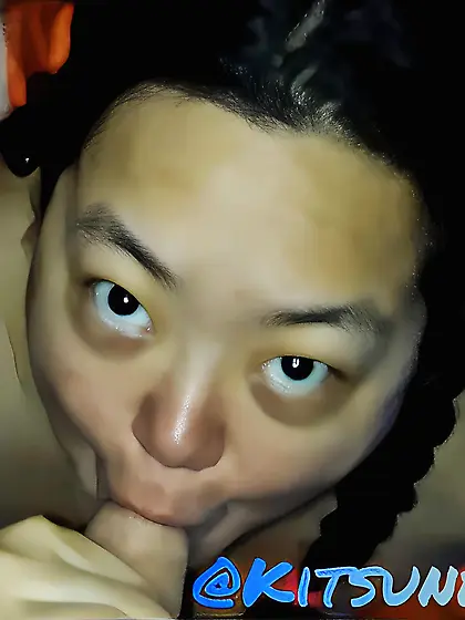 Fat Asian Slut KitsunePhantasy Sucking Cock