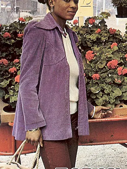 Black hairy seventies lady