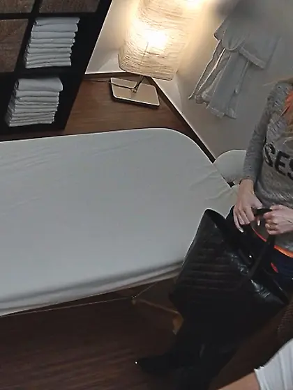 Busty blonde naked lovely