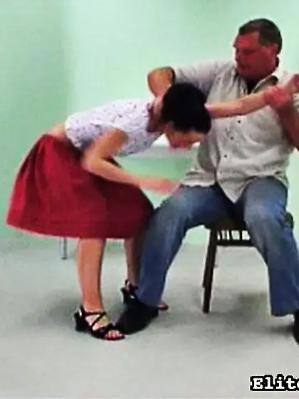 Helpless cutie nice skirt