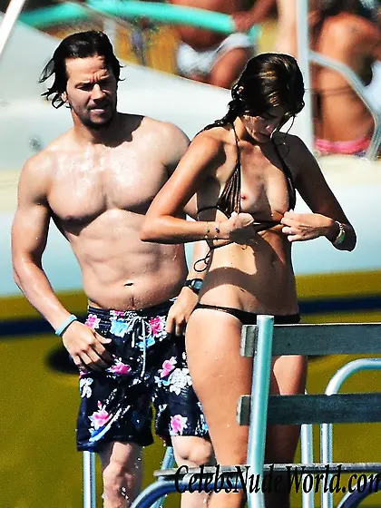 Rhea Durham Nipple Slip