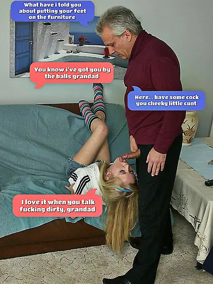 Granddad,  granddaughter,  mum,  dad,  son,  daughter