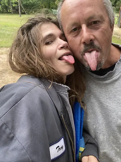 Dad and daughter love