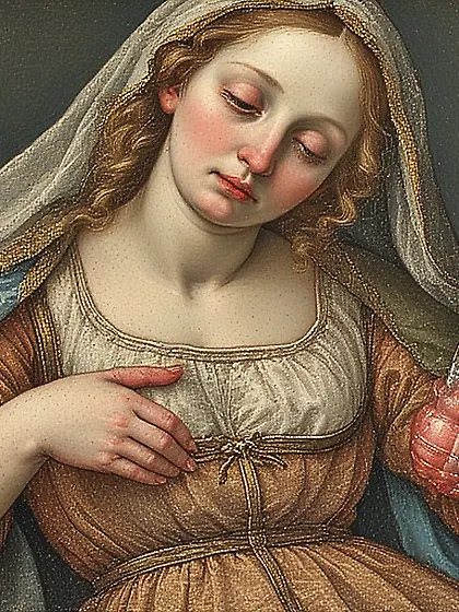 Madonna con Pene - Da Vinci school,  Tuscany