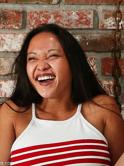 Busty asian slut trimmed