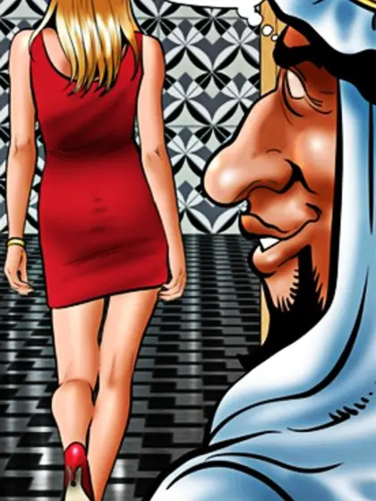 Arab man lusts gorgeous