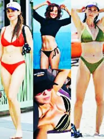 dark-haired beauty Alison Brie