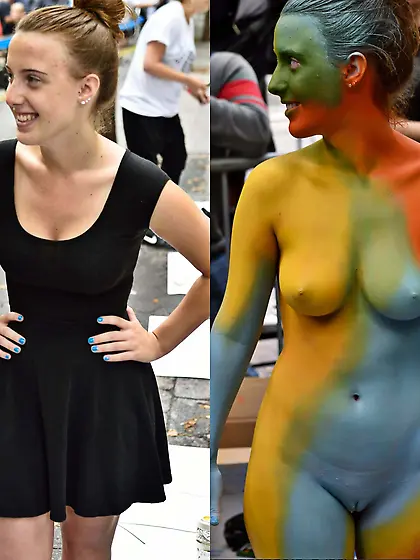 Bikes, Bodypaint and Public Nudity