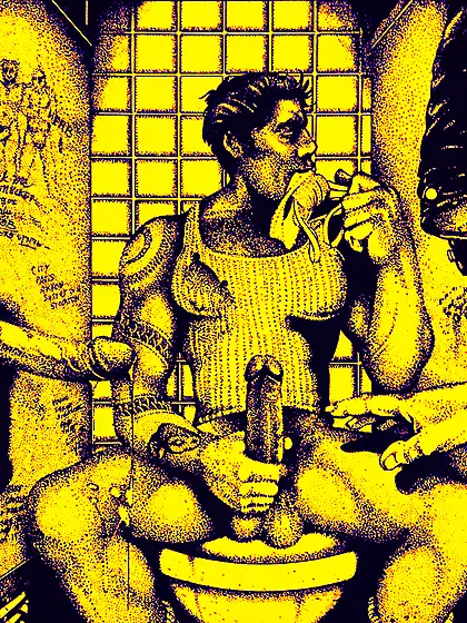 Gay Image Art Fucking Sucking Raunch Animee