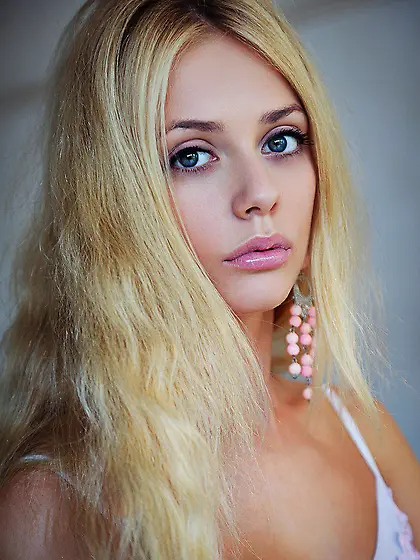 Ukrainian hot white stockings