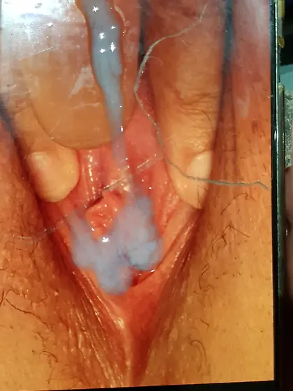 Angela’s face and pussy cummed on