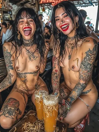 Cambodia Bar - free beer