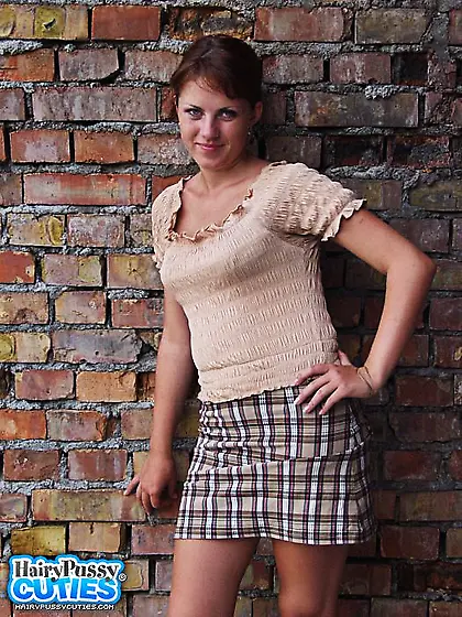 Busty redhead hairy coochie