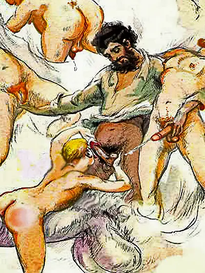 Gay Image Art Fucking Sucking Raunch Animee