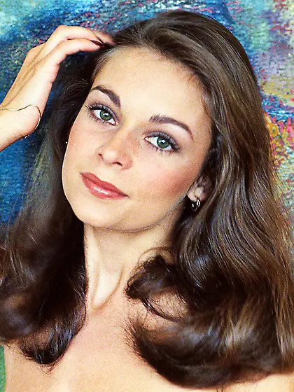 Brunette woman big tits