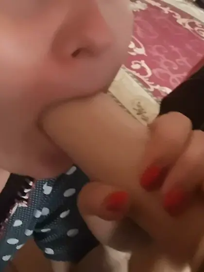 I'm training my mouth so I can take any cocks