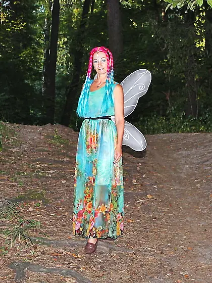 Fairy on slope
