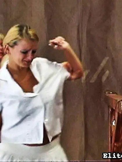 Blonde victim experience pleasant