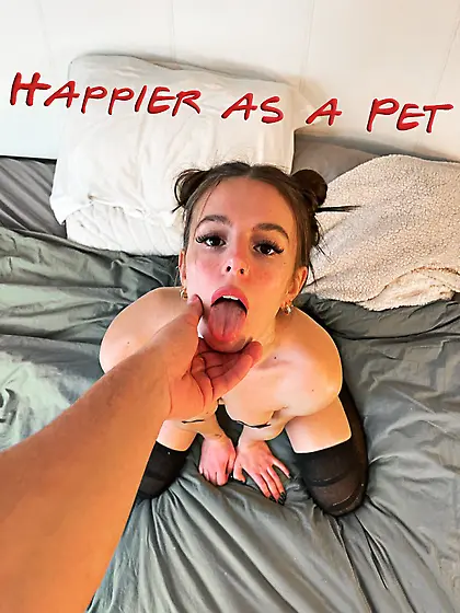 You'll be happier as a pet