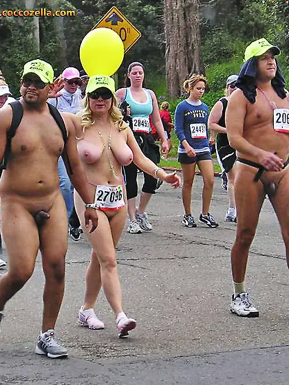 San Francisco Nudists at Bay to Breakers