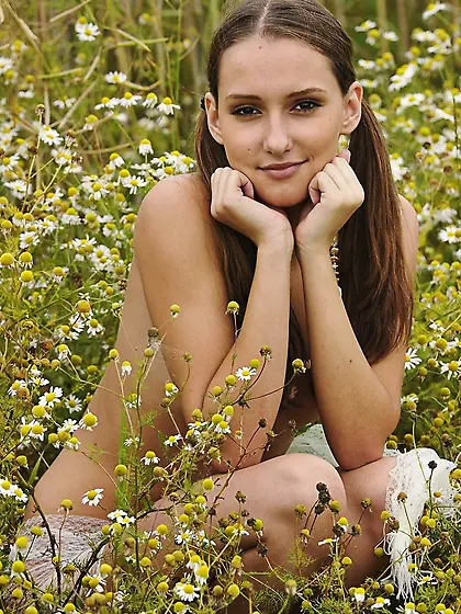 Charming carefree youthful zita