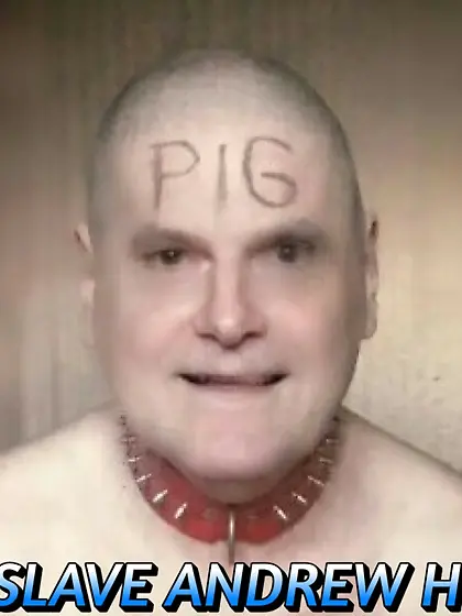 schwules dreckschwein zeigt seine sklavenfresse