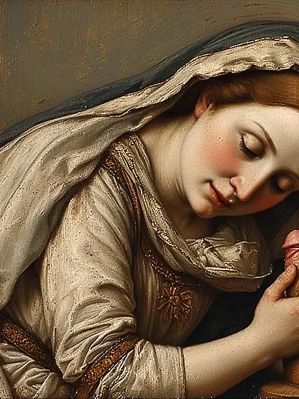 Madonna con Pene - Da Vinci school,  Tuscany