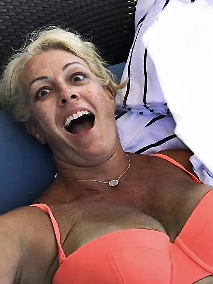 Conservative MILF Stacey strips down