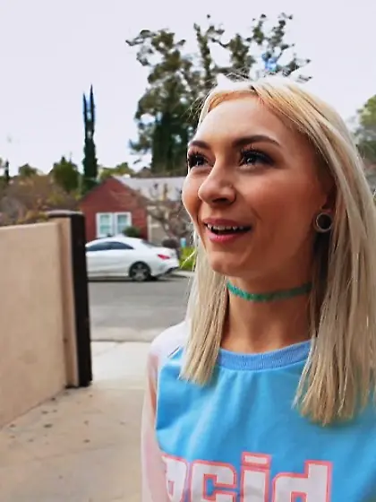 Fucking little teen neighbor