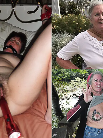 Swinger Milf Sues, Then&Now, see previous set