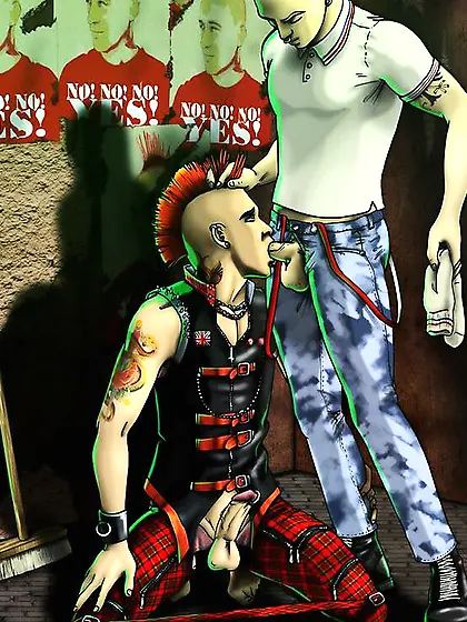 Gay Image Art Fucking Sucking Raunch Animee