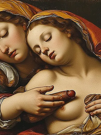 Madonna con Pene - Da Vinci school,  Tuscany