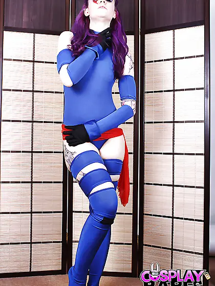 Solo tiny tits cosplay