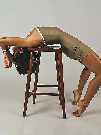 what would you do with this hot yoga slut?