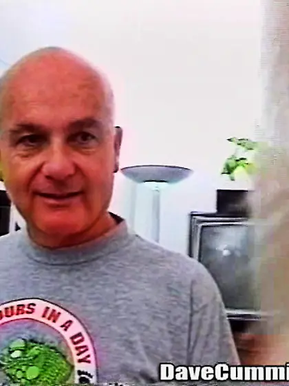 Tatted-up tanned blonde choking