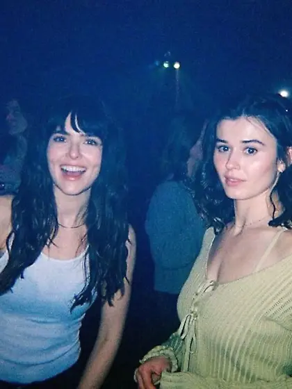 Zoey Deutch and Ruby Cruz