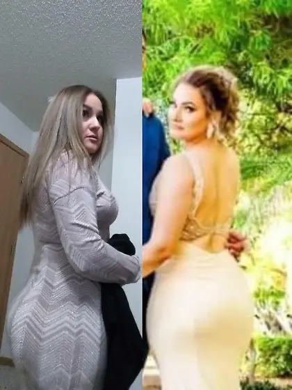 Mom(L)/ Aunt(R).  Which bitch has the bigger ass?
