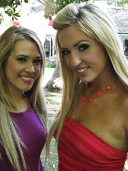 Kimberly Kiss??? face is all covered with sperm after she and he