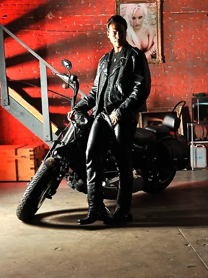 Couple fancy street bike