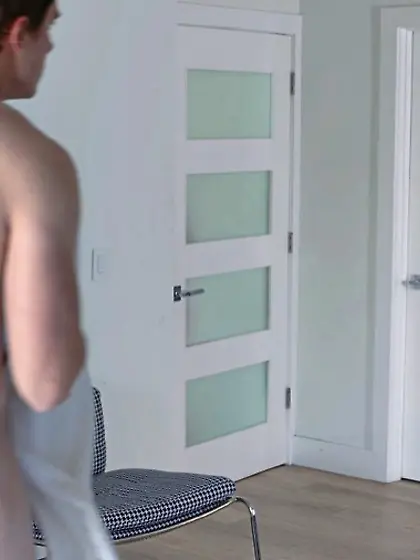 Teenage college stud