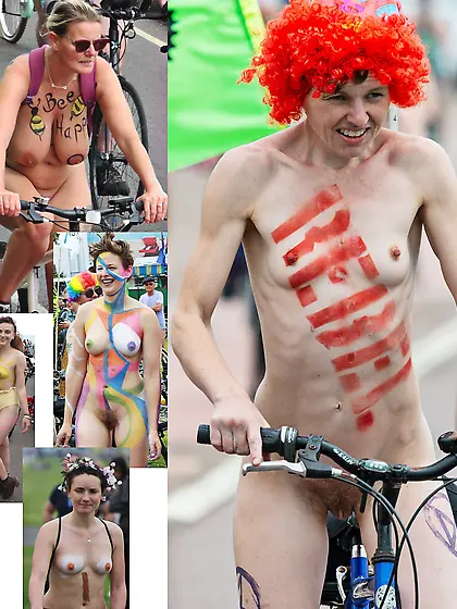 Bikes,  Bodypaint and Public Nudity
