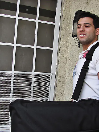 Curvy MILF slut takes off her pink dress and gets used in this s