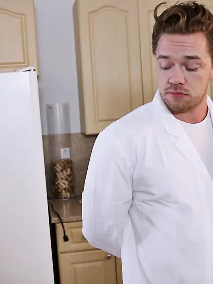 Horny dude hammers long-haired