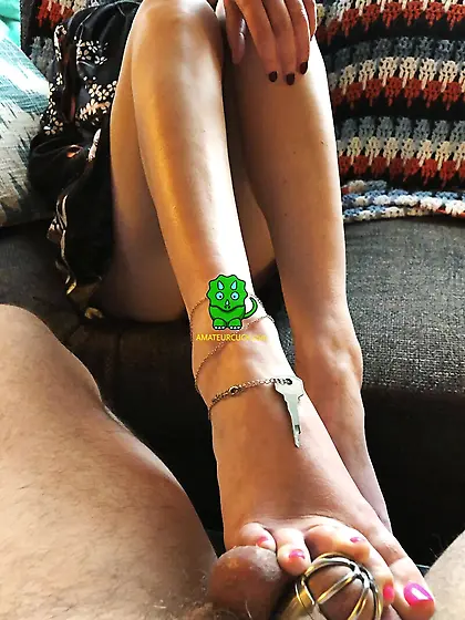 Locked my husband in chastity cage