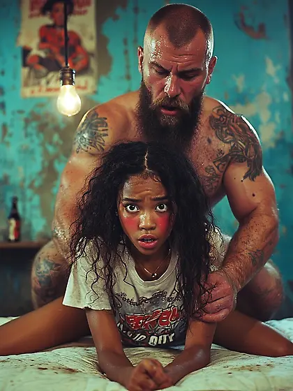 Breaking in a captive nigger