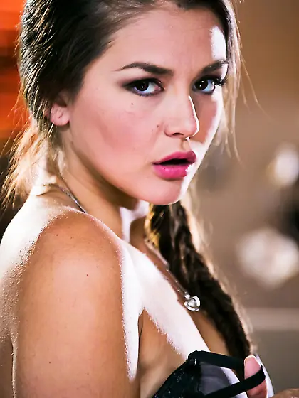 Allie Haze,  Serena Blair and their friend Sabrina Starr strip fo